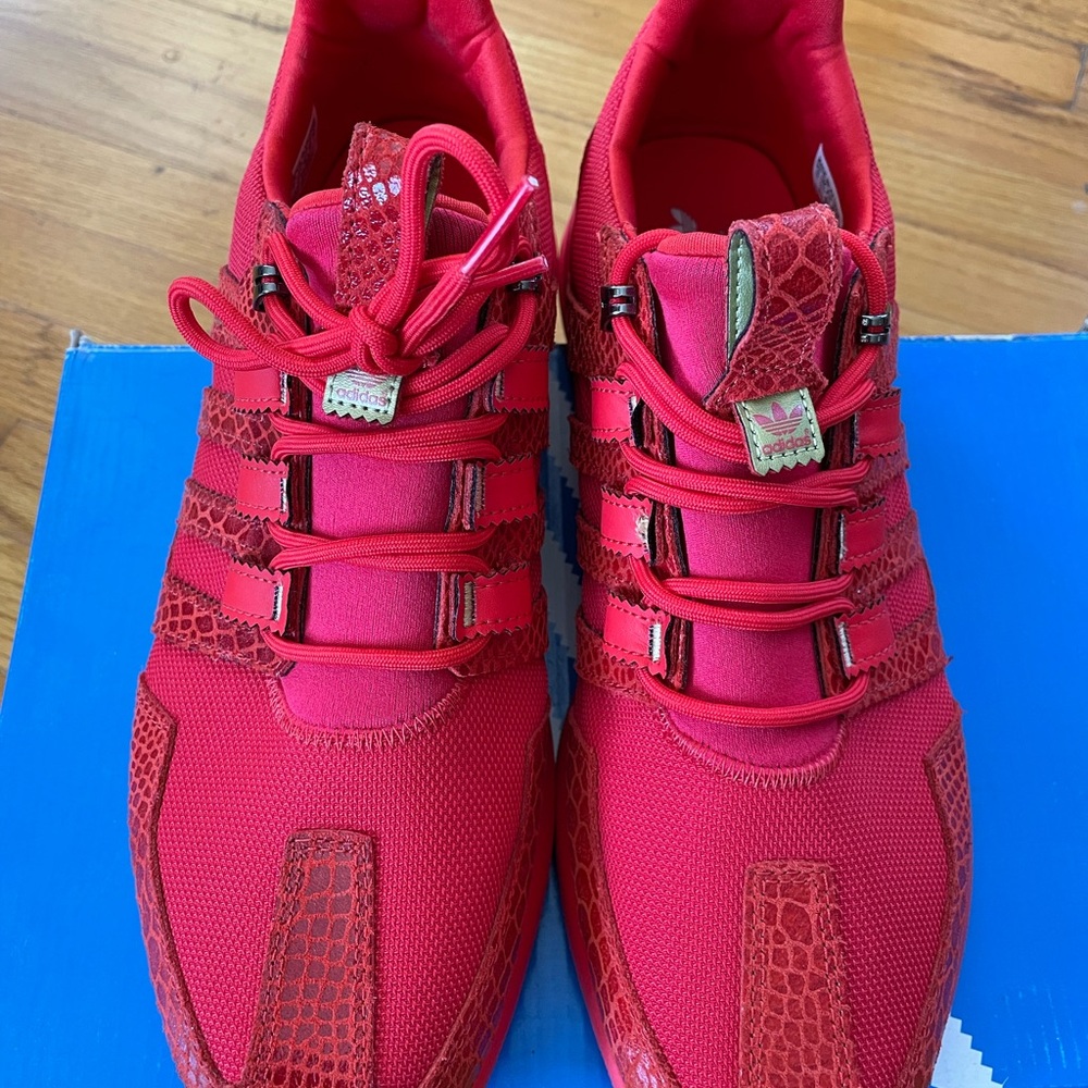 Adidas Sl Loop Runner Tr Red Size 12 - image 1